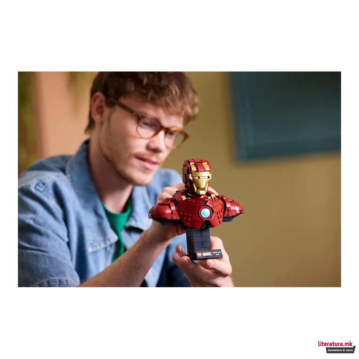 LEGO коцки, Marvel, Iron Man MK4 Bust 