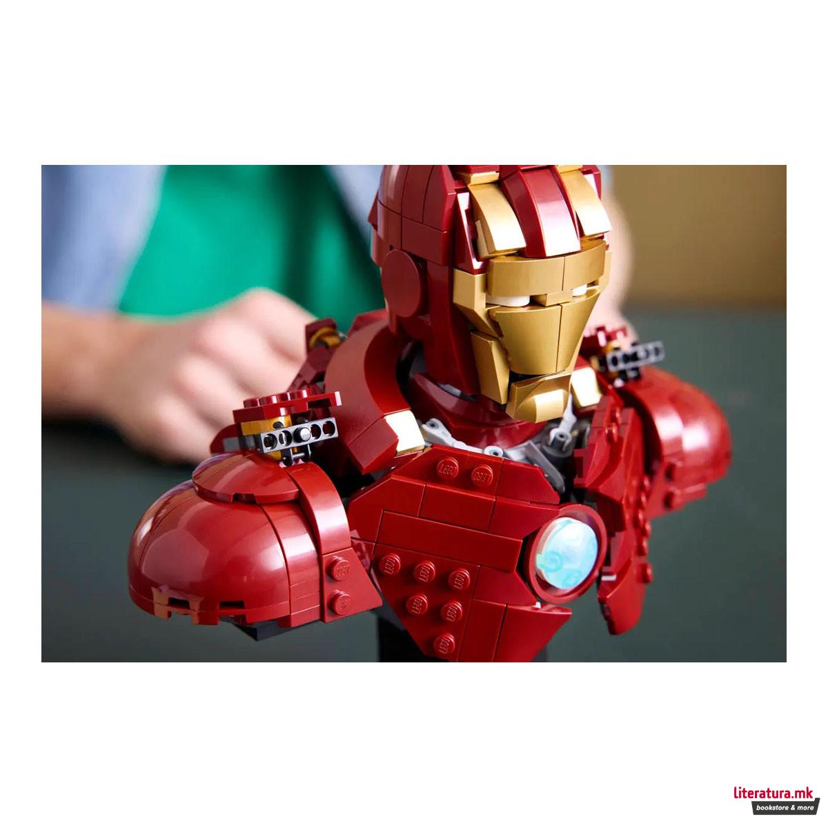 LEGO коцки, Marvel, Iron Man MK4 Bust 