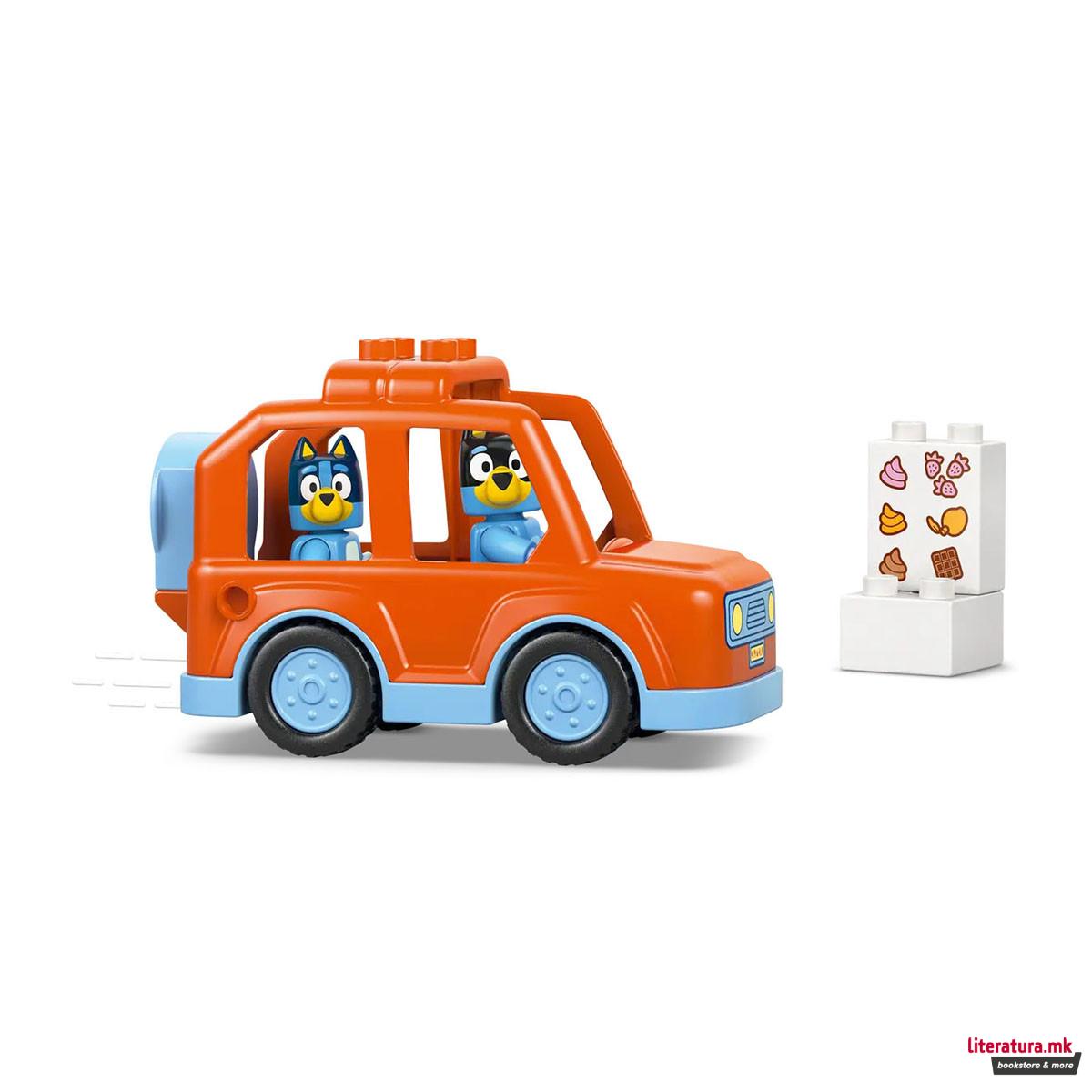 LEGO коцки, Bluey, Ice Cream Trip with Bluey 