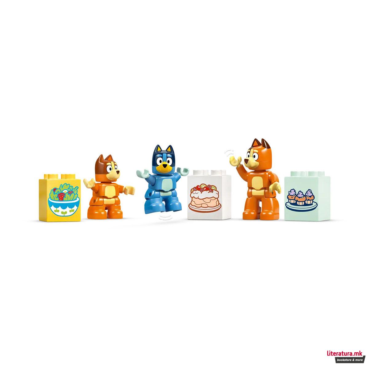 LEGO коцки, Duplo, Bluey's Family House with Memory Game 