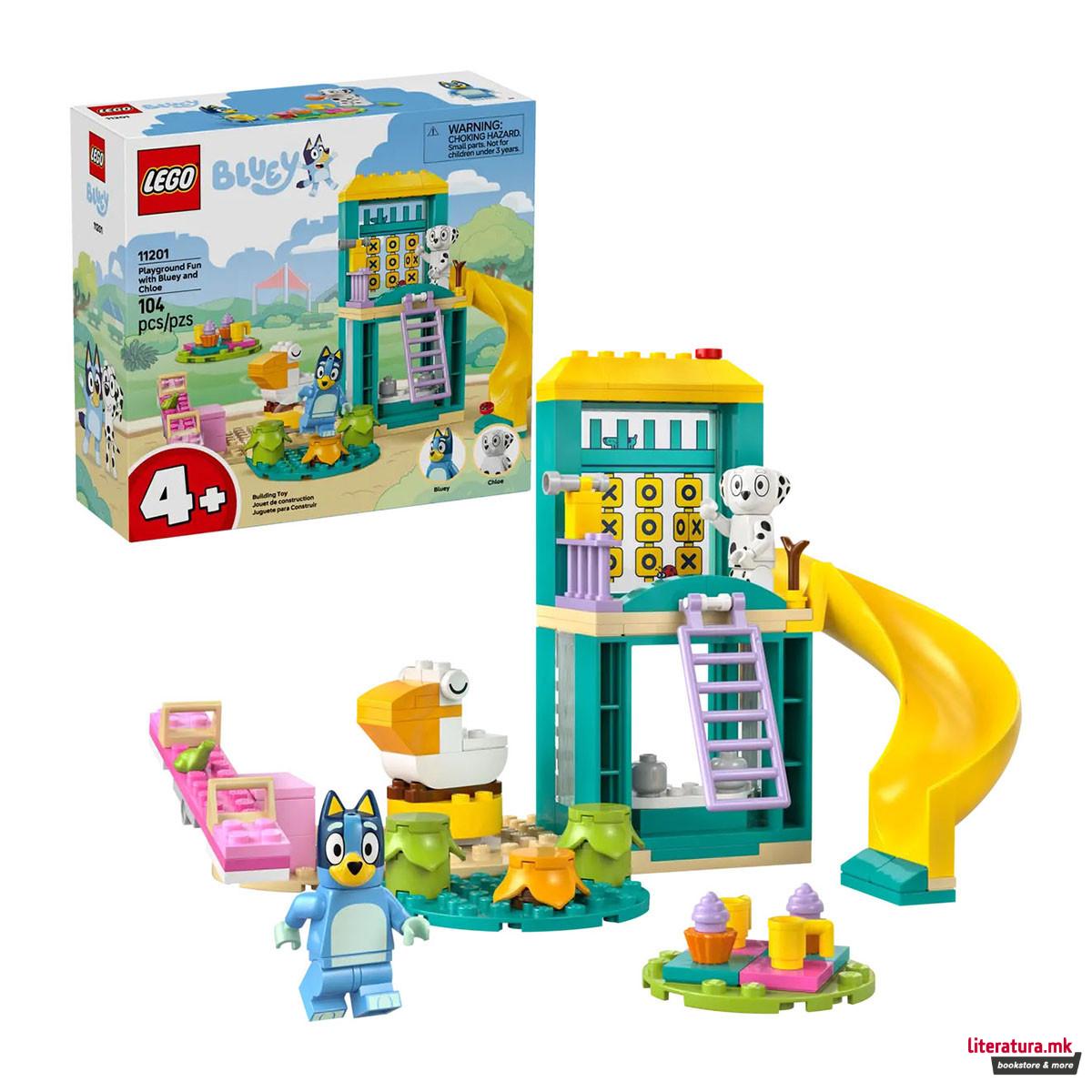 LEGO коцки, Bluey, Playground Fun with Bluey and Chloe 