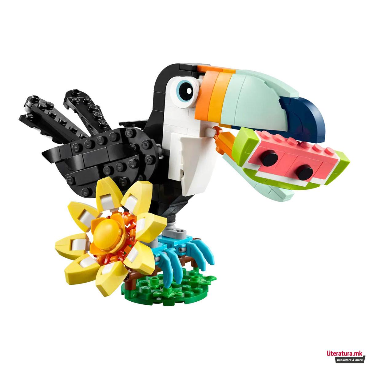 LEGO коцки, Creator 3in1, Wild Animals: Tropical Toucan 