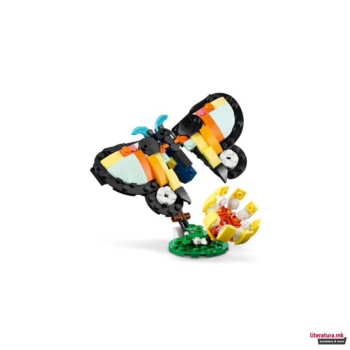 LEGO коцки, Creator 3in1, Wild Animals: Tropical Toucan 