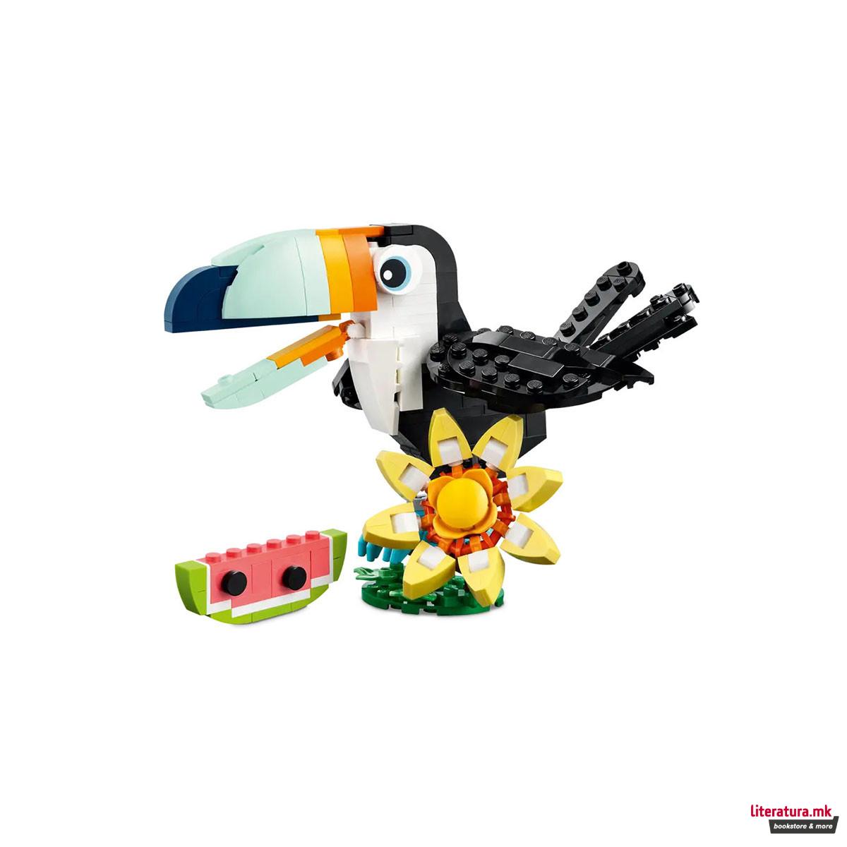 LEGO коцки, Creator 3in1, Wild Animals: Tropical Toucan 