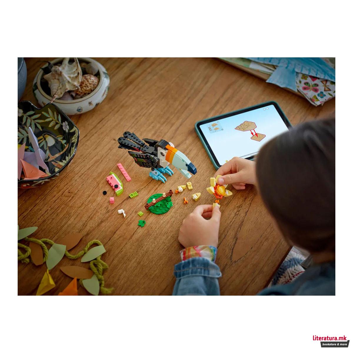 LEGO коцки, Creator 3in1, Wild Animals: Tropical Toucan 