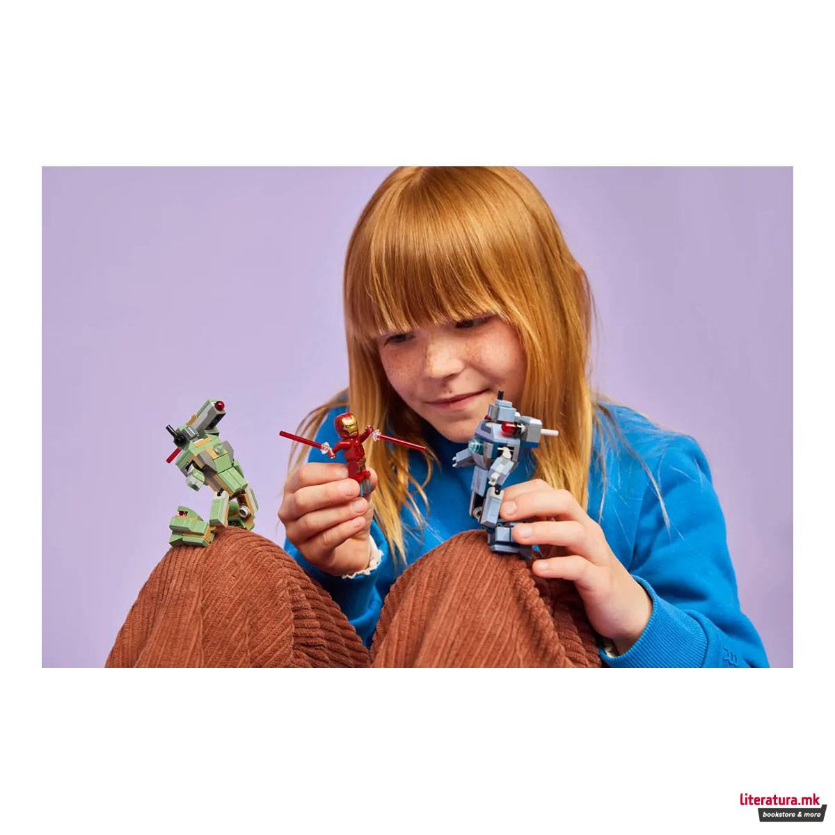 LEGO коцки, Marvel, Iron Man & War Machine vs. Hammer Drones 