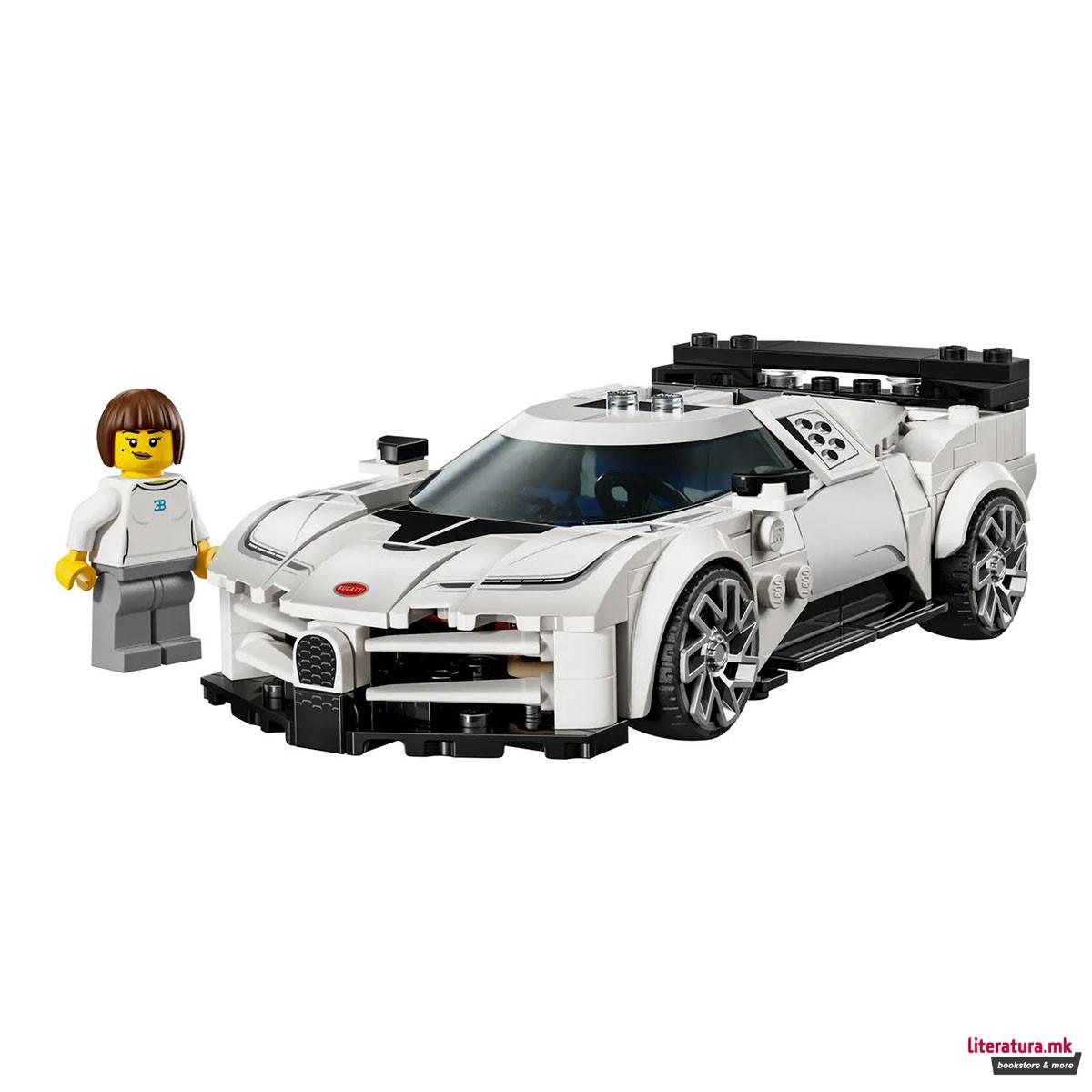 LEGO коцки, Speed Champions, Bugatti Centodieci Hyper Sports Car 