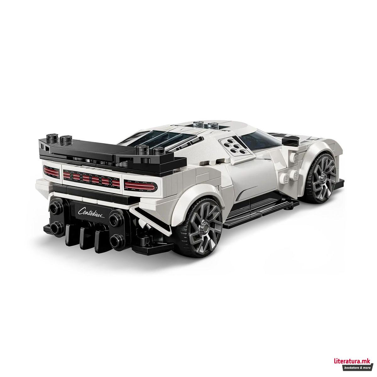 LEGO коцки, Speed Champions, Bugatti Centodieci Hyper Sports Car 