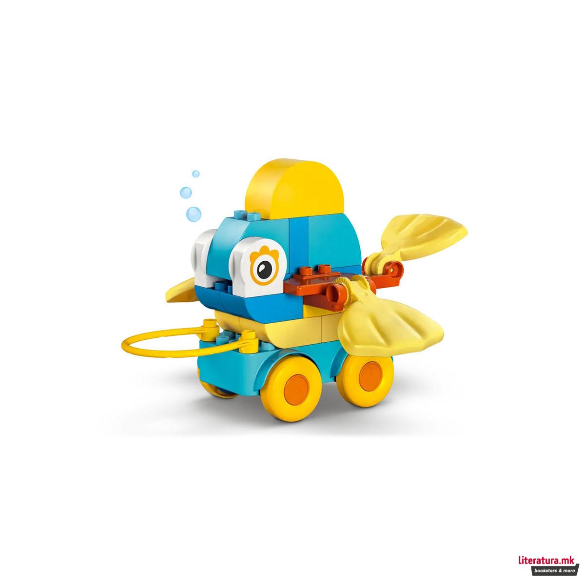 LEGO коцки, Duplo, 3in1 Animals on Wheels 