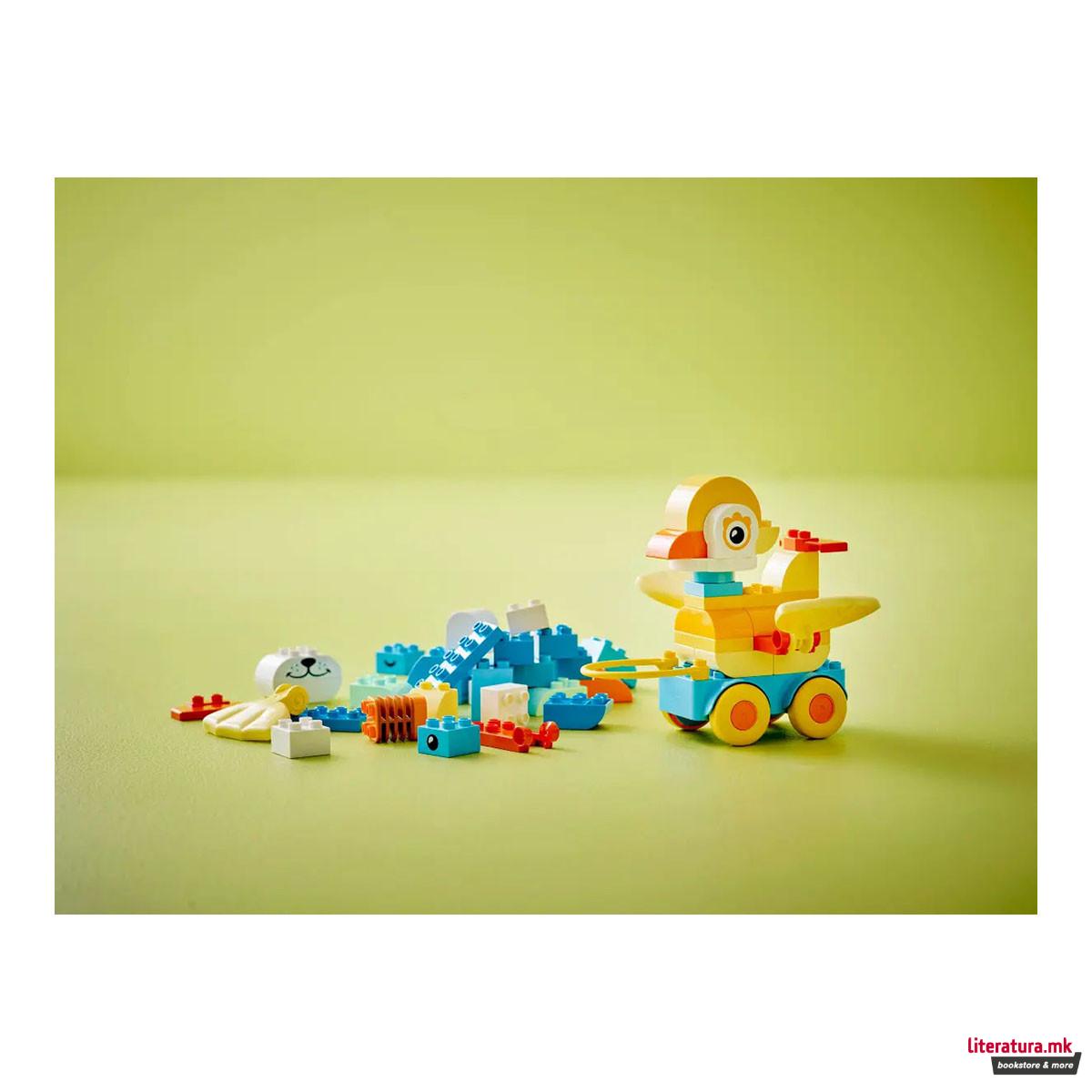 LEGO коцки, Duplo, 3in1 Animals on Wheels 