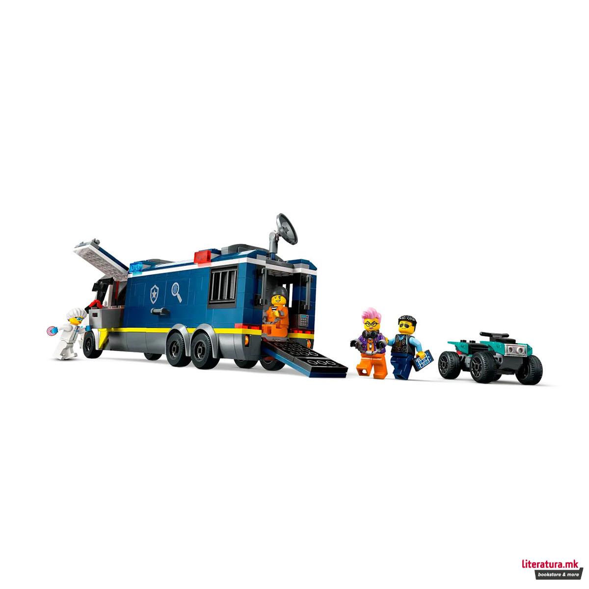 LEGO коцки, City, Police Mobile Crime Lab Truck 