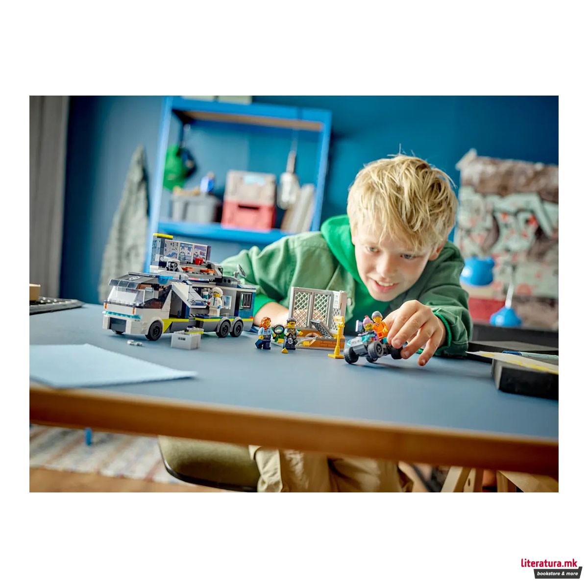 LEGO коцки, City, Police Mobile Crime Lab Truck 