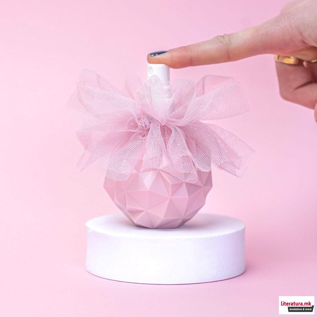 Детски парфем со светки, Starshine - Pink, 100 ml 