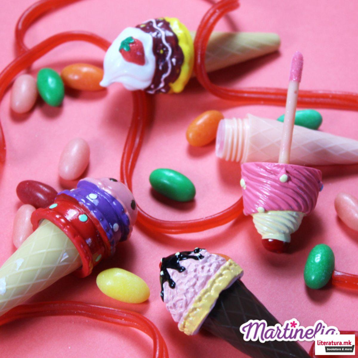 Балзам за усни, Yummy Lip Balm - Ice Cream, 4 дизајни 