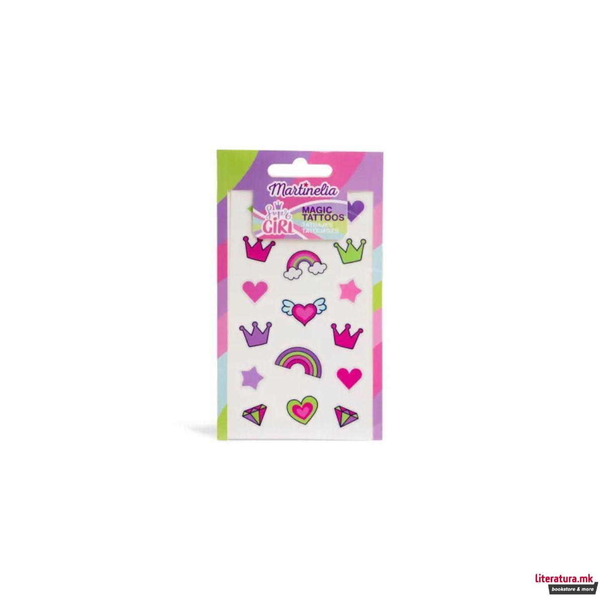 Детски тетоважи, Magic Tattoos - Animals/Unicorns/Space/Super Girl 