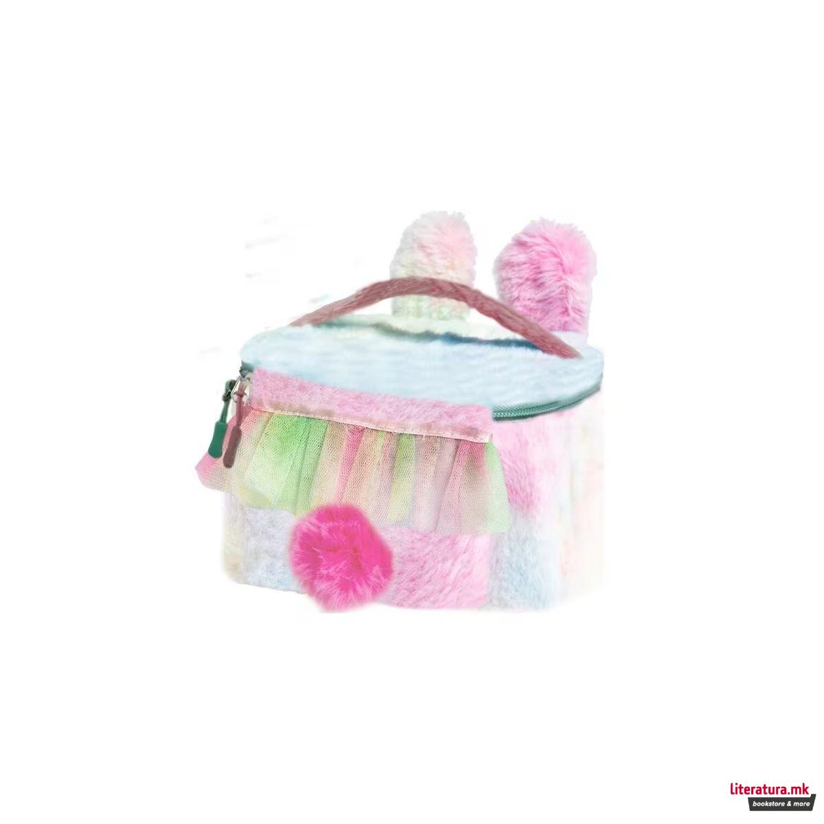 Сет детски шминки во крзнест несесер, Furry Bunny 