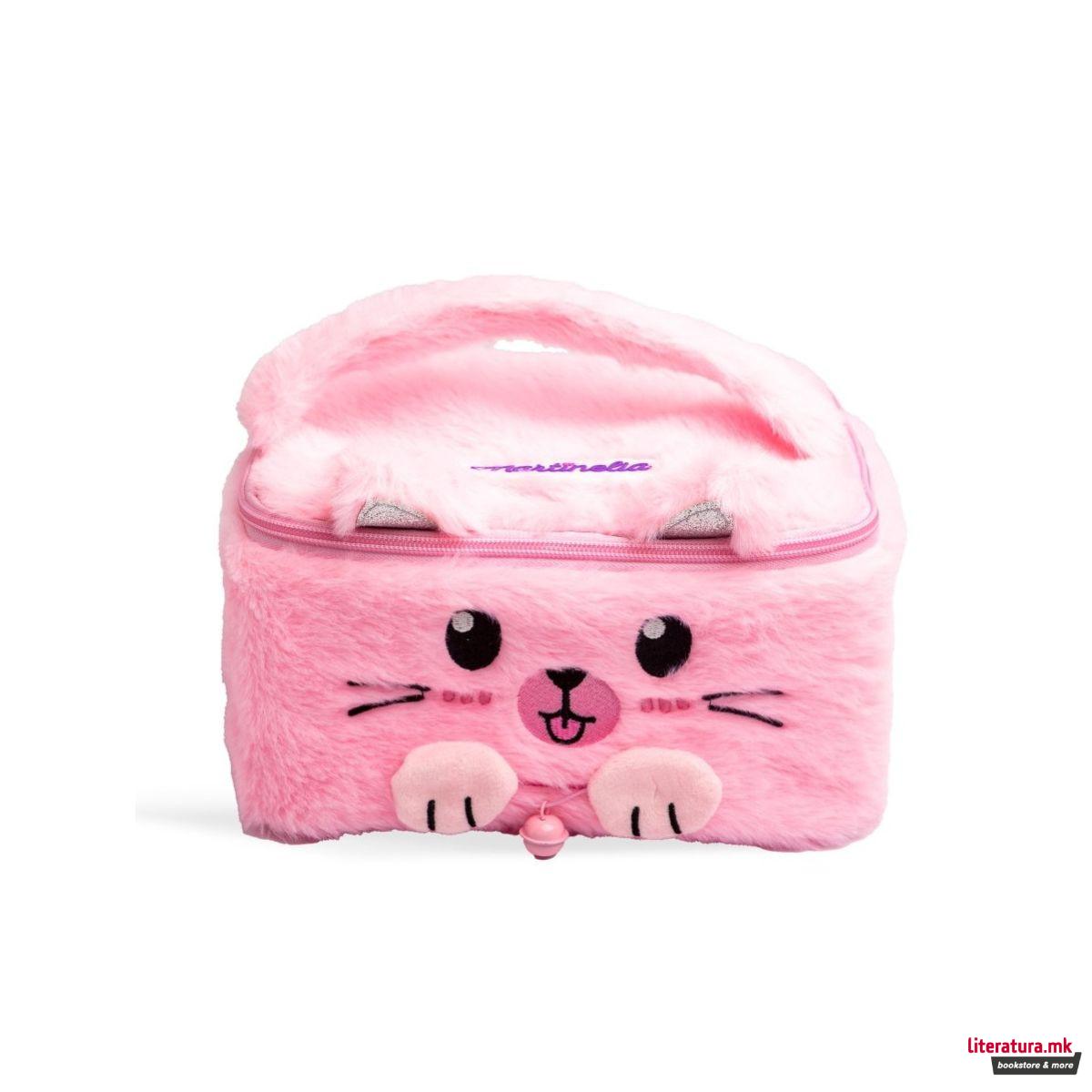 Сет детски шминки во крзнест несесер, Lulu & Duki 