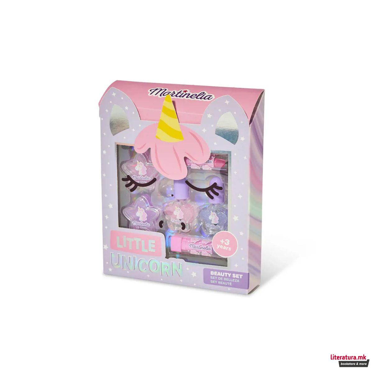 Сет детски шминки во кутија, Little Unicorn Face Box 