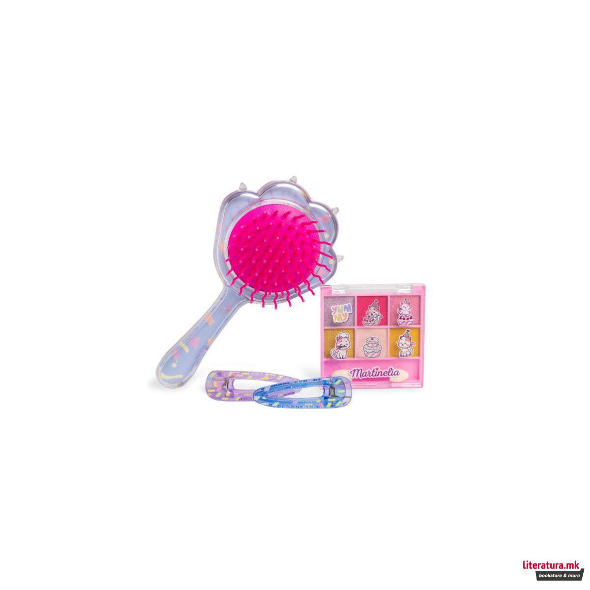 Сет детски шминки и аксесоари, Yummy Eyes & Hair Kit 