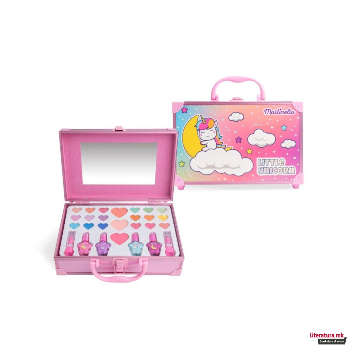 Сет детски шминки во куферче, Little Unicorn 