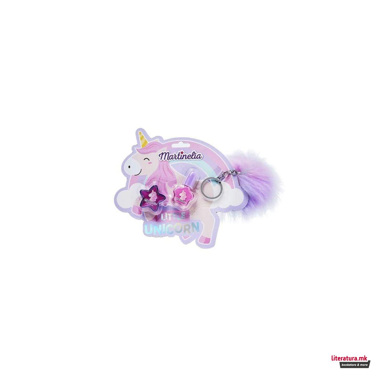 Сет детски шминки + приврзок, Little Unicorn 