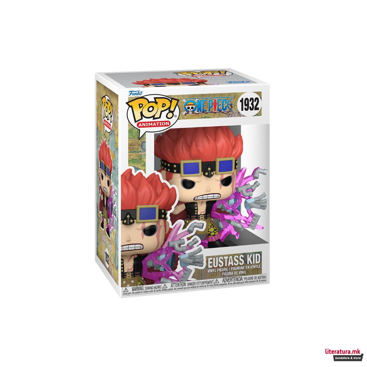 Фигура, Pop! Animation, One Piece - Eustass Kid 