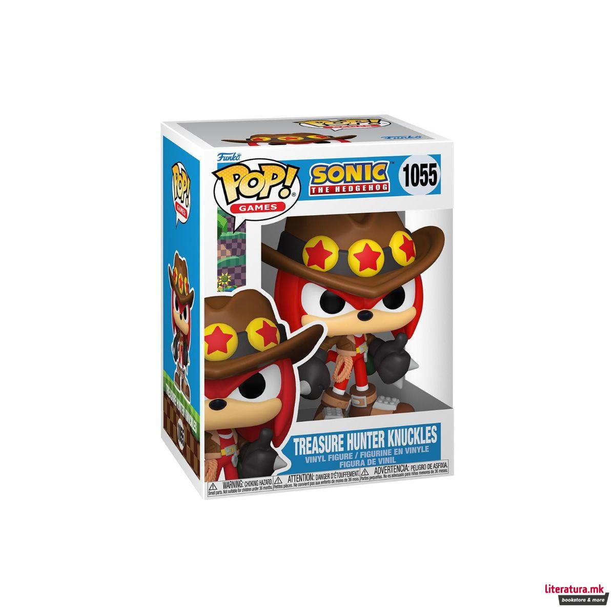 Фигура, Pop! Games, Sonic The Hedgehog - Treasure Hunter Knuckles 