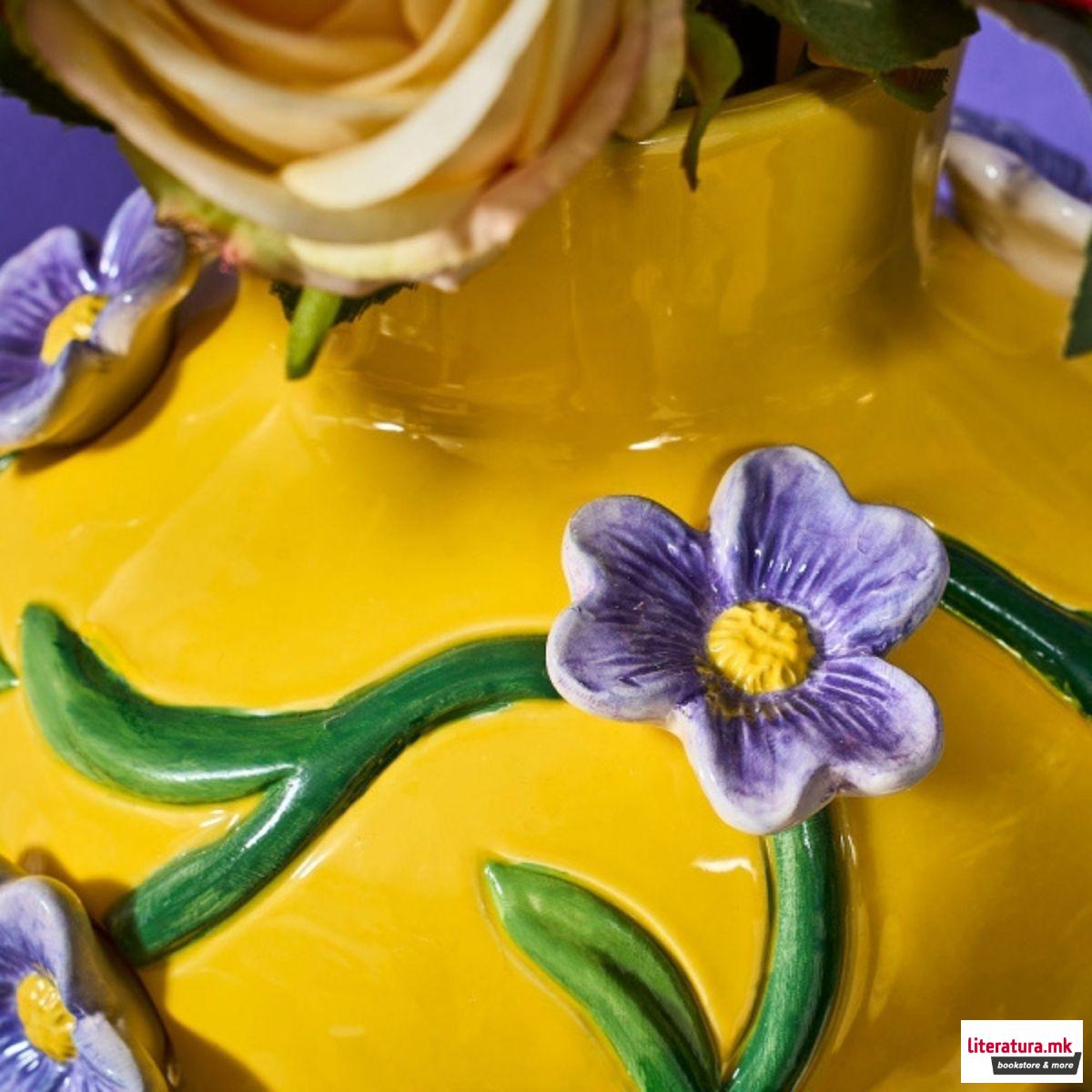Вазна, Yellow Floral 