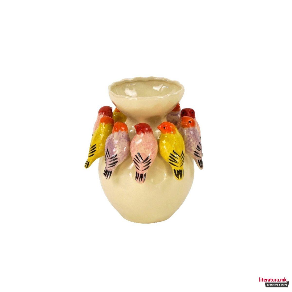 Вазна, Colourful Birds (мала) 