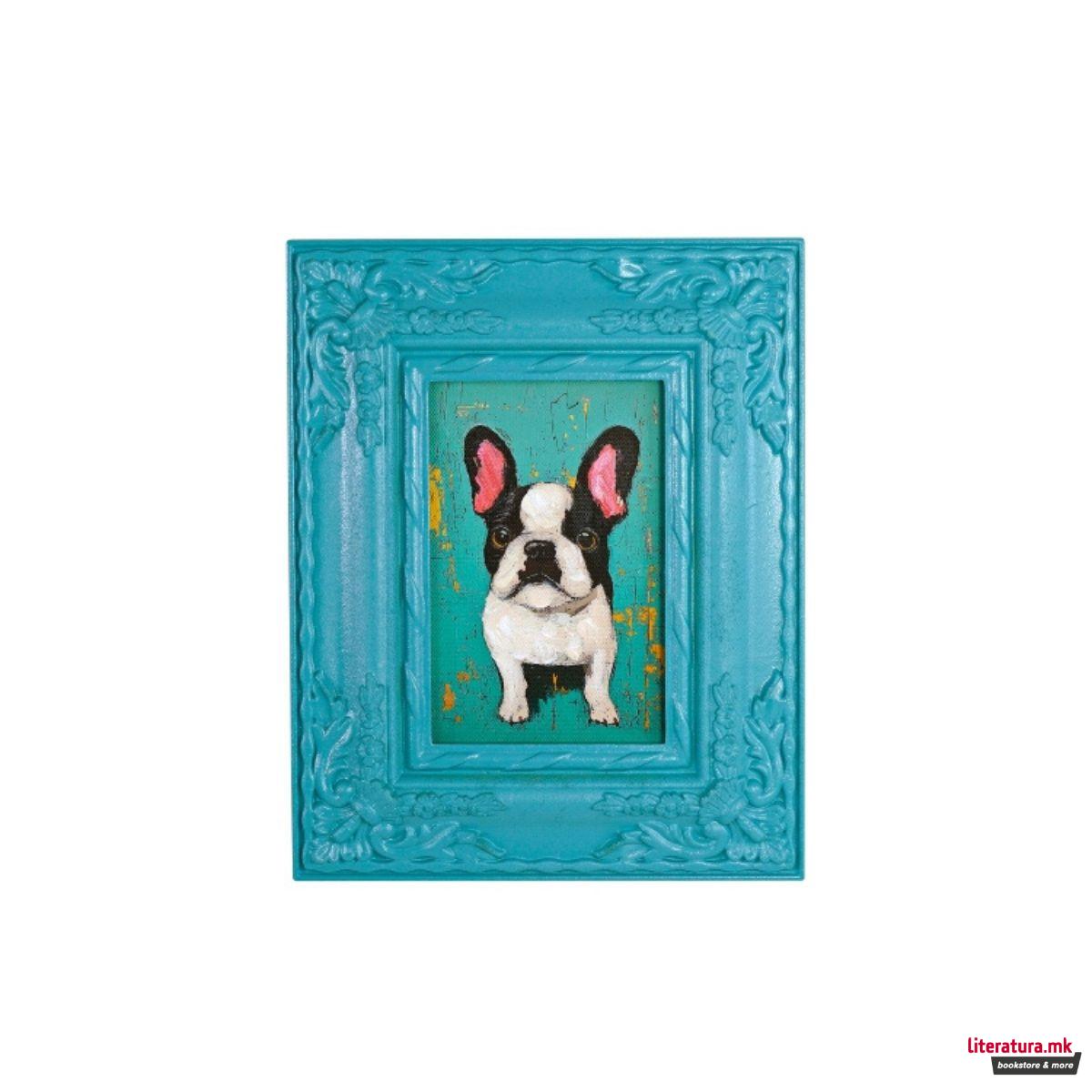 Слика во рамка, Art Gallery Collection: French Bulldog, 20 x 25 cm 