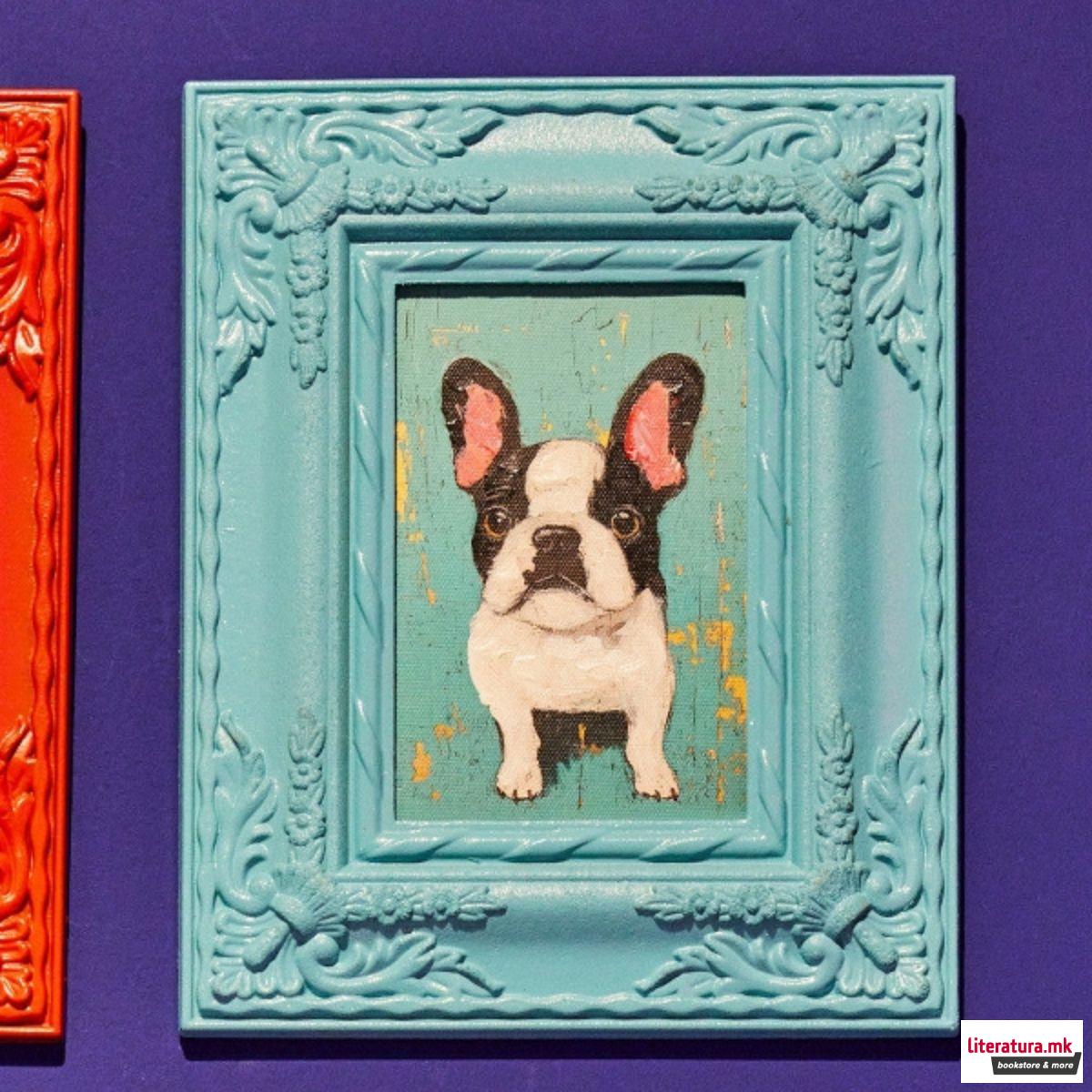 Слика во рамка, Art Gallery Collection: French Bulldog, 20 x 25 cm 