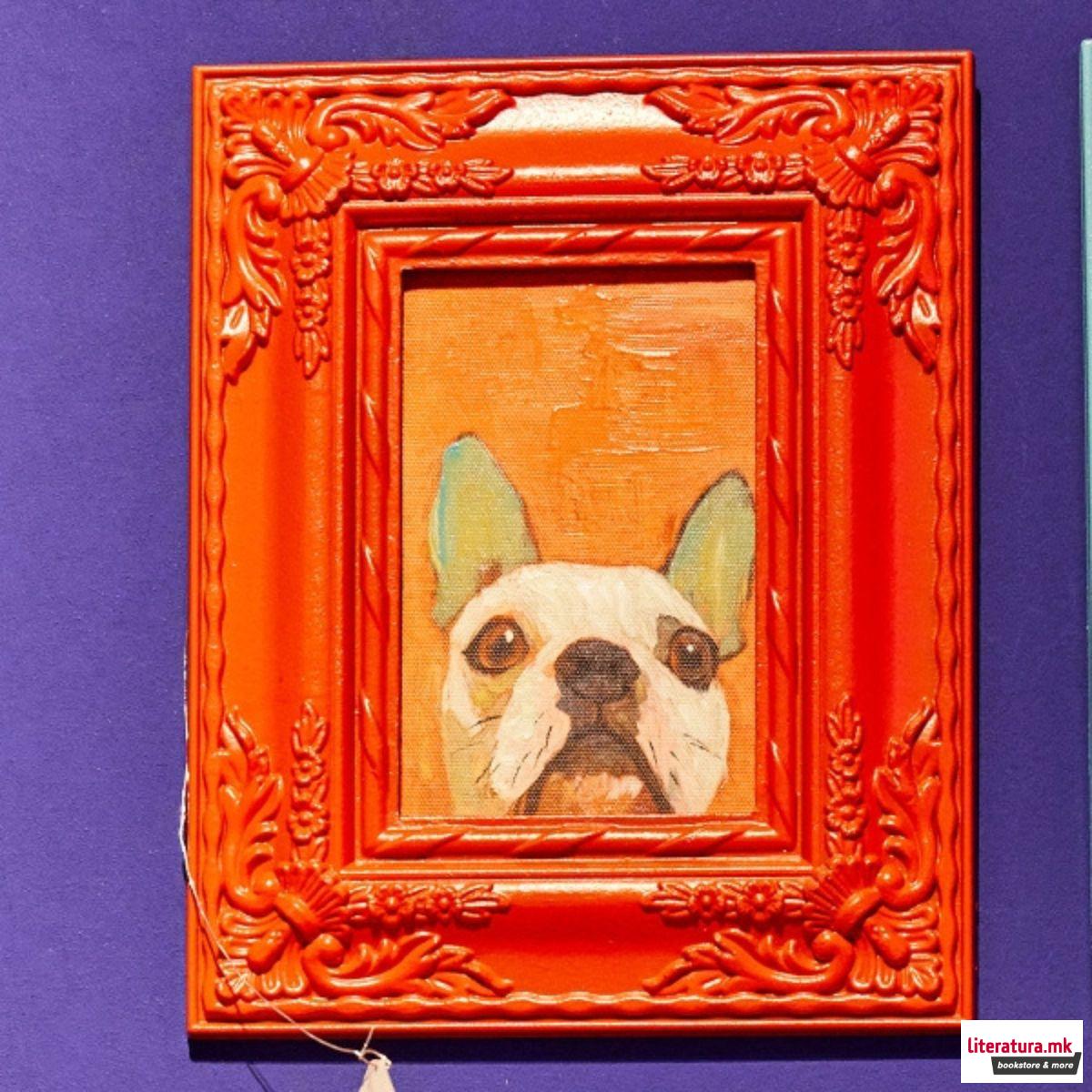 Слика во рамка, Art Gallery Collection: French Bulldog 2, 20 x 25 cm 