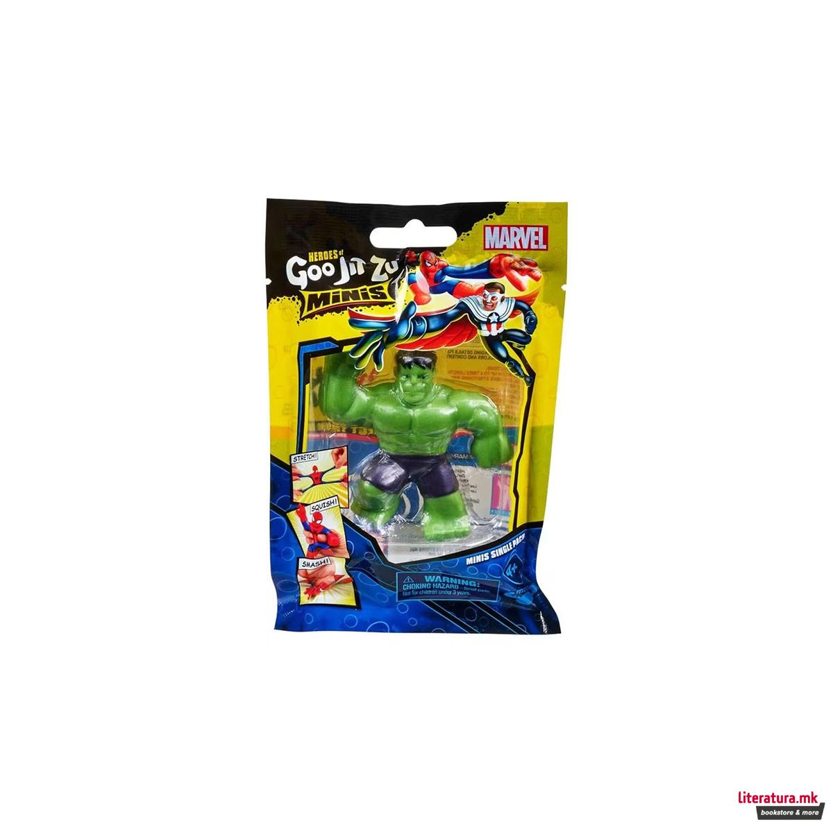 Растеглива мини фигура, Goo Jit Zu Minis - Marvel 