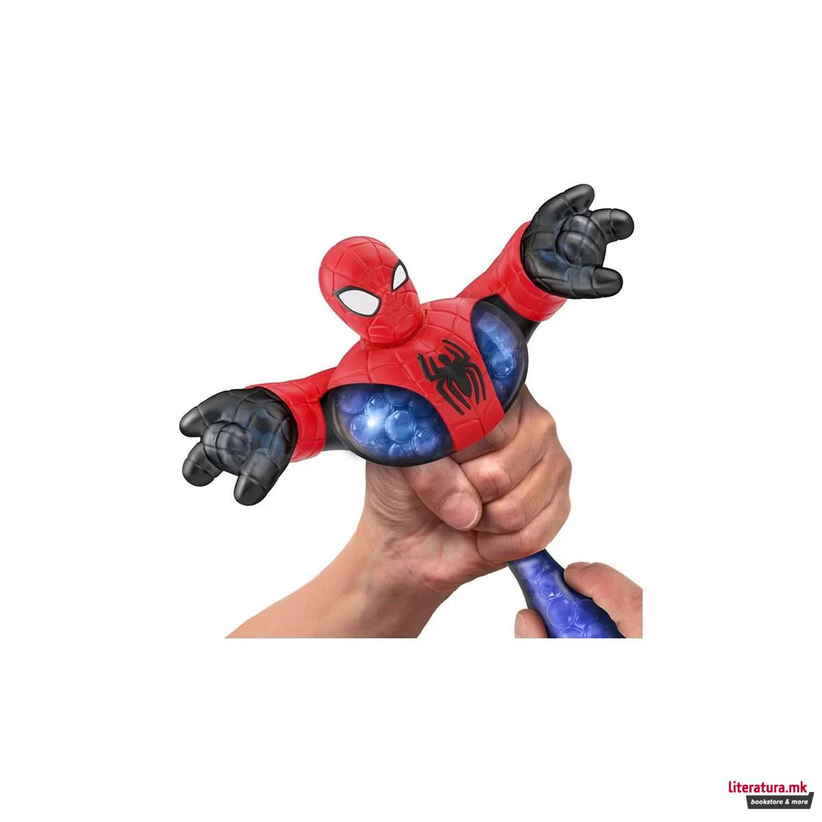 Сет од 2 растегливи мини фигури, Goo Jit Zu Minis: Marvel - Spider-Man vs Dr. Oc 