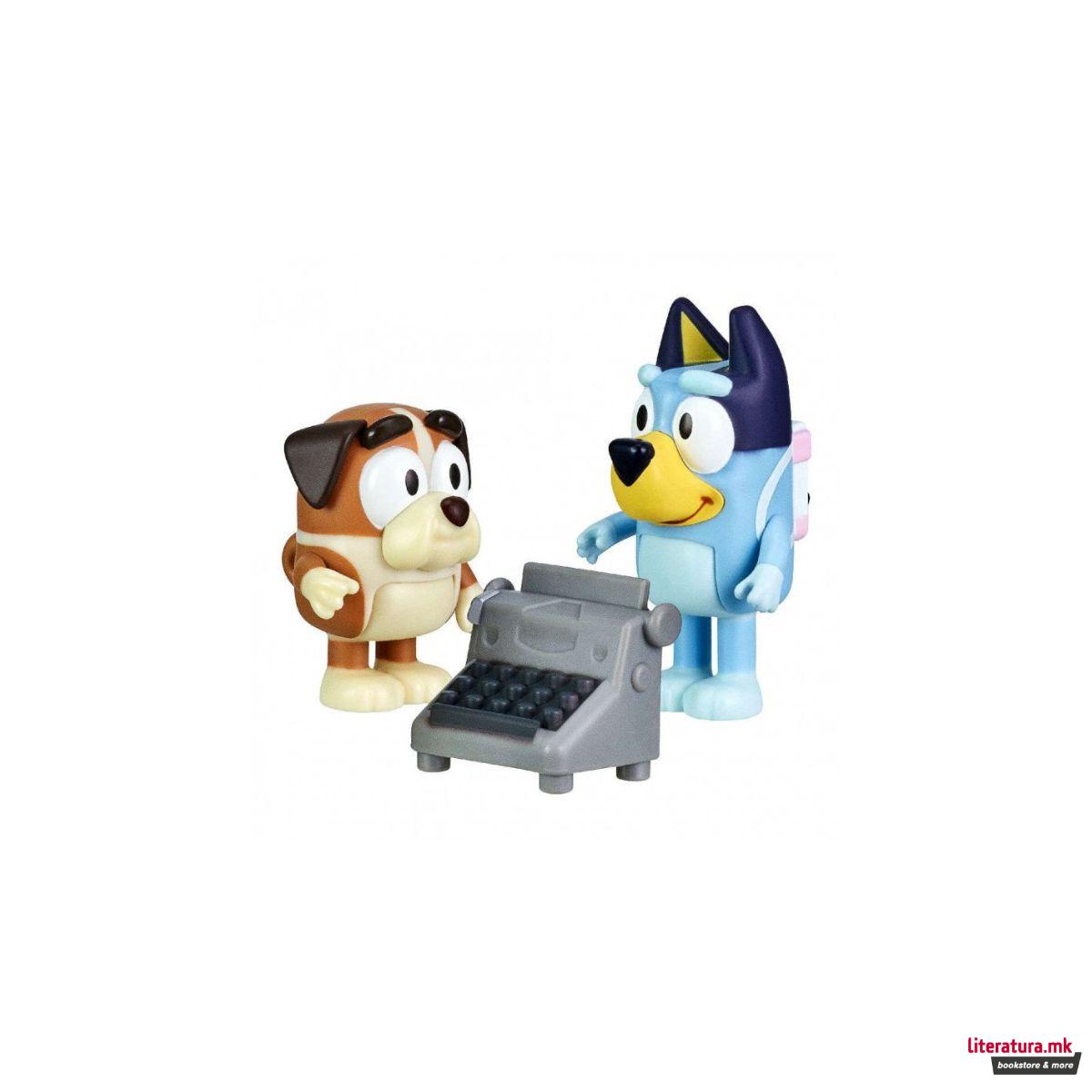 Сет фигури, Bluey: School Friends - Bluey & Winton 