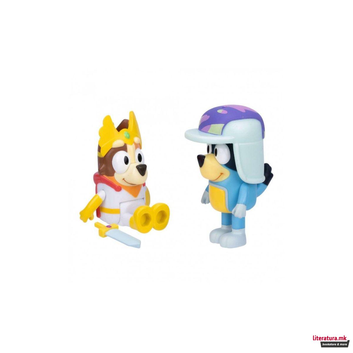 Сет фигури, Bluey: School Friends - Fairytale/Surprise Blaster Suit 