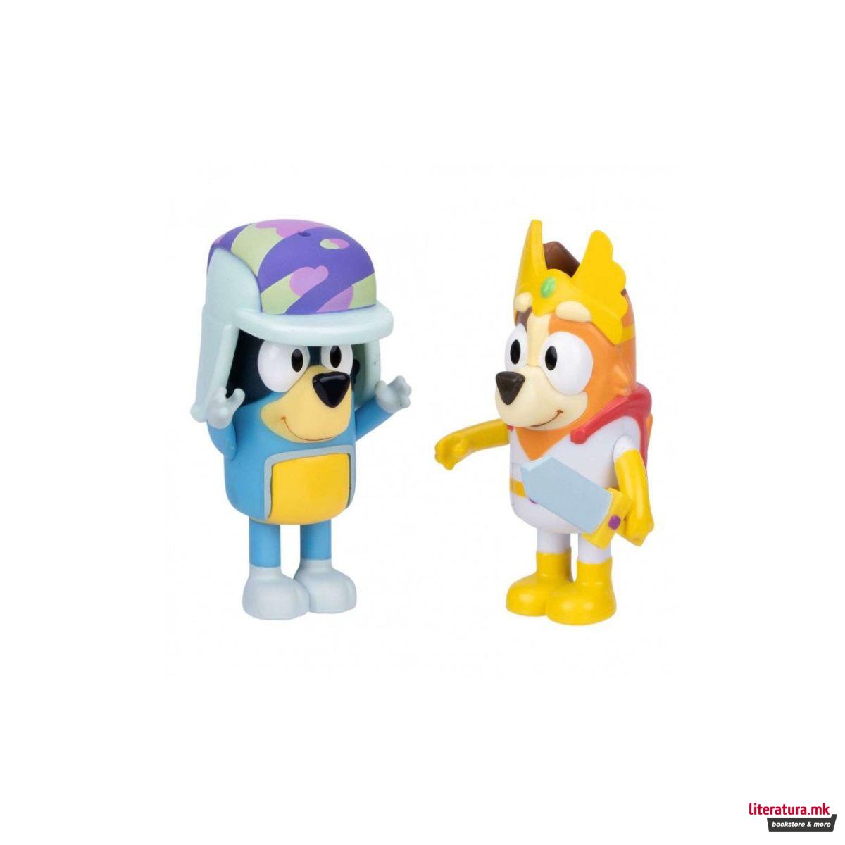 Сет фигури, Bluey: School Friends - Fairytale/Surprise Blaster Suit 