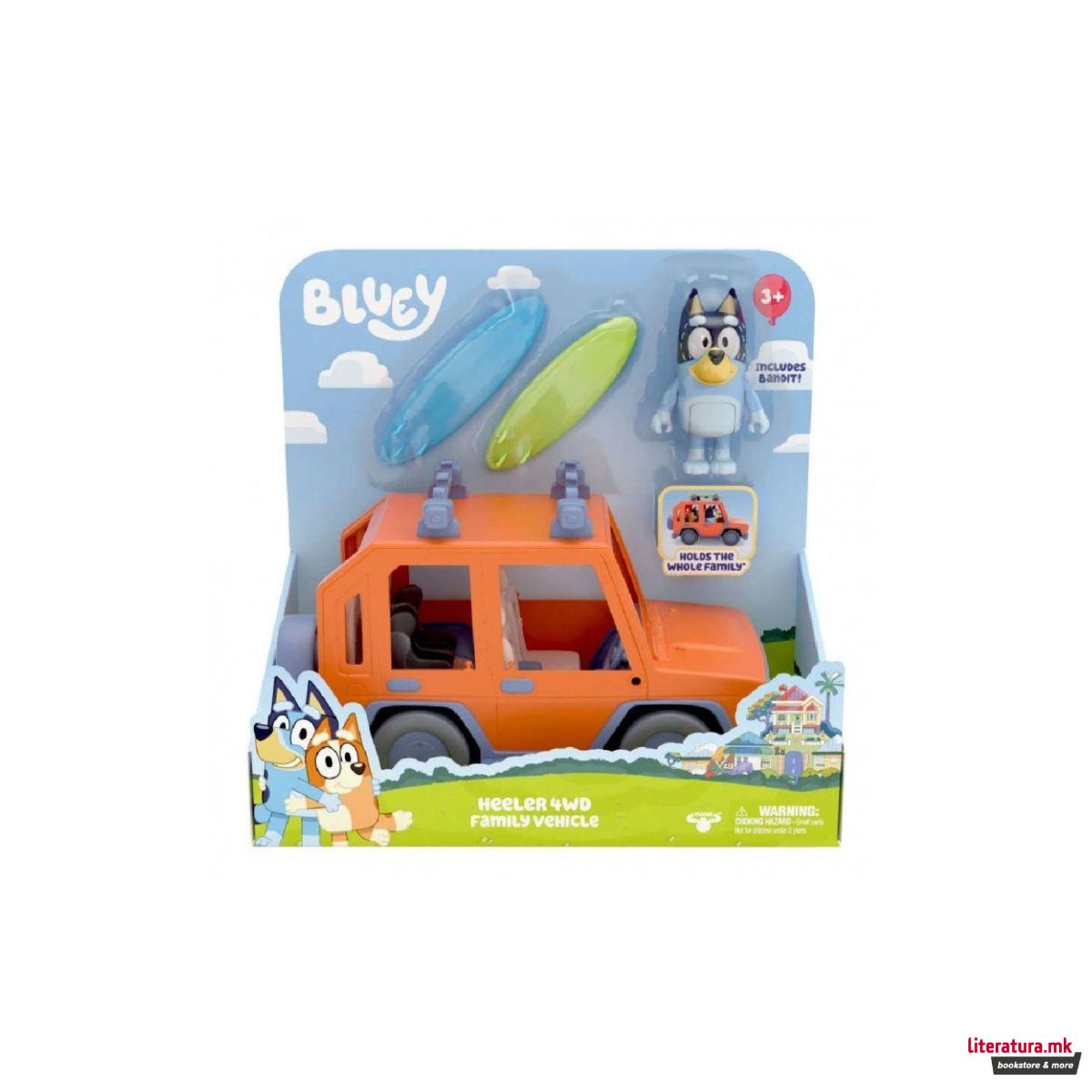 Сет фигури, Bluey: Heeler 4wd Family Vehicle 