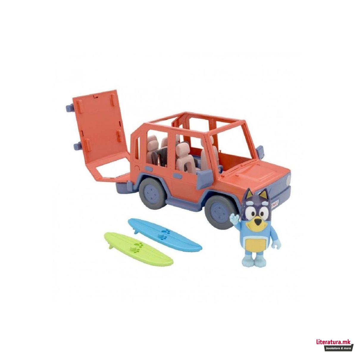 Сет фигури, Bluey: Heeler 4wd Family Vehicle 