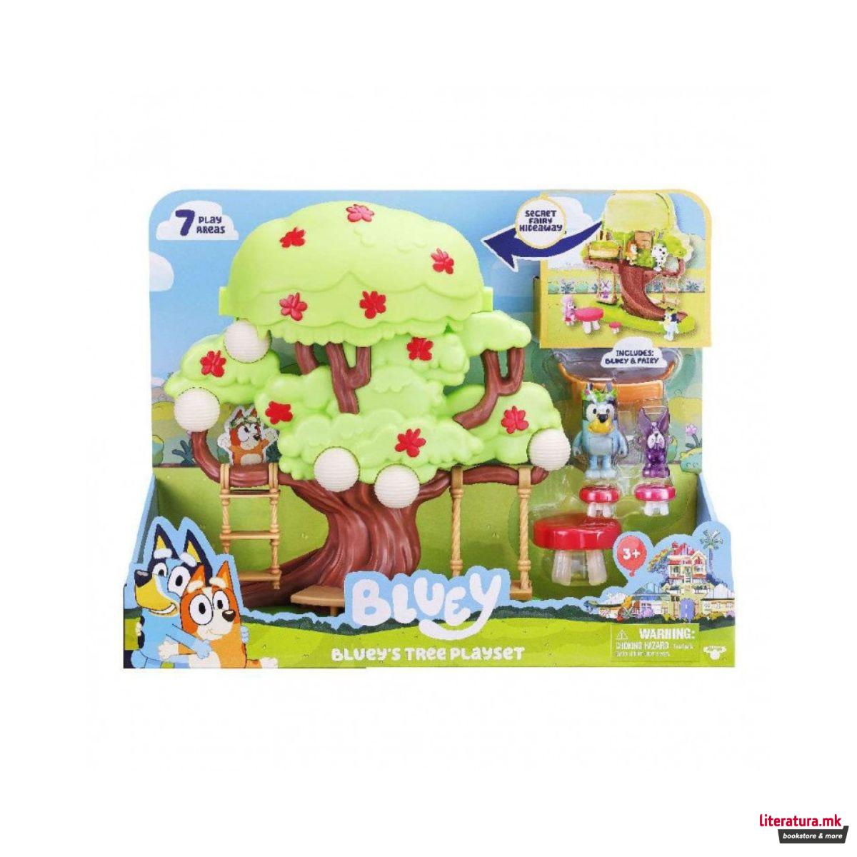 Сет за игра, Bluey: Bluey's Tree Playset 
