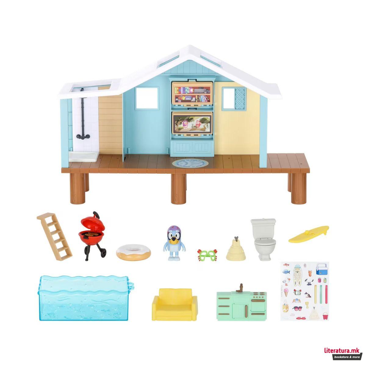 Сет за игра, Bluey: Bluey's Beach Cabin 