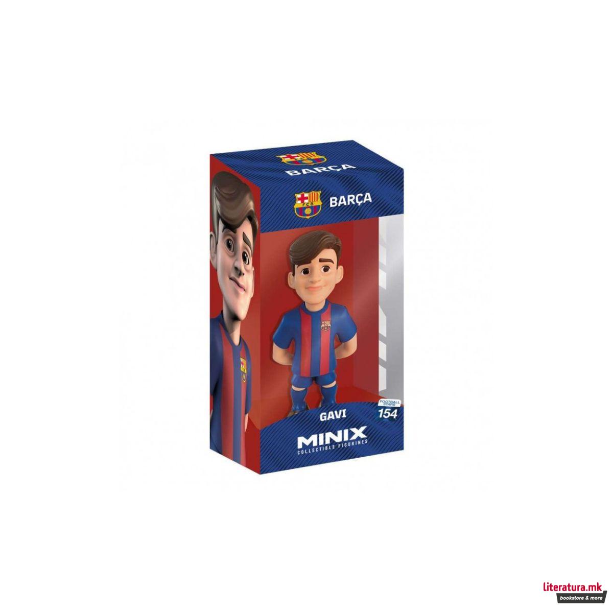 Фигура, Minix, FC Barcelona - Gavi, 12 cm 