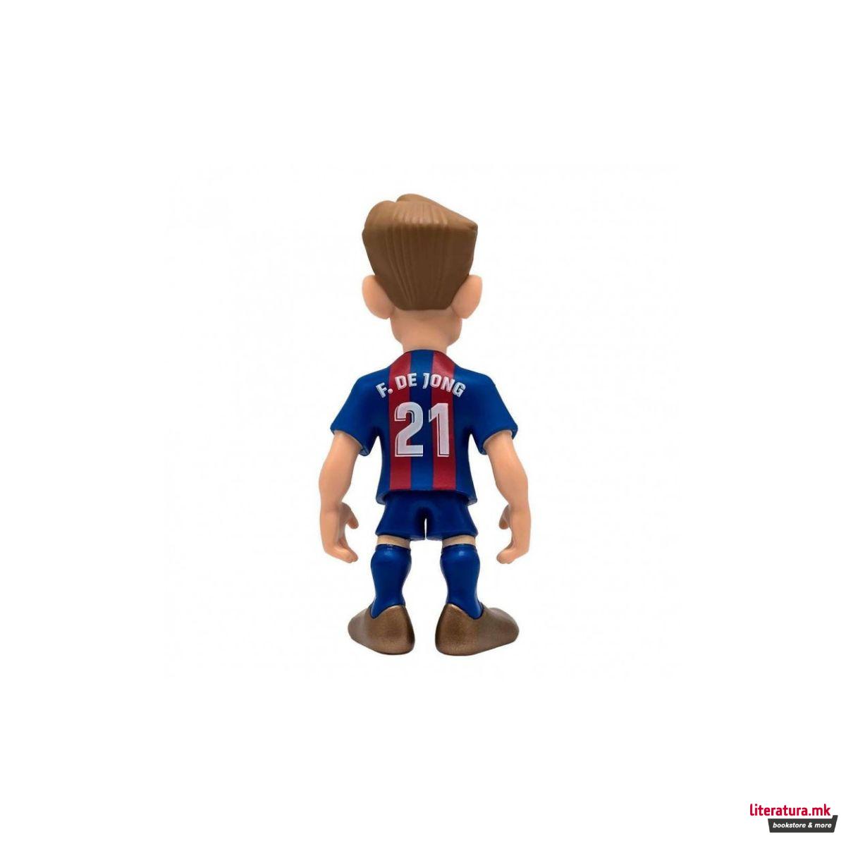 Фигура, Minix, FC Barcelona - F. de Jong, 12 cm 