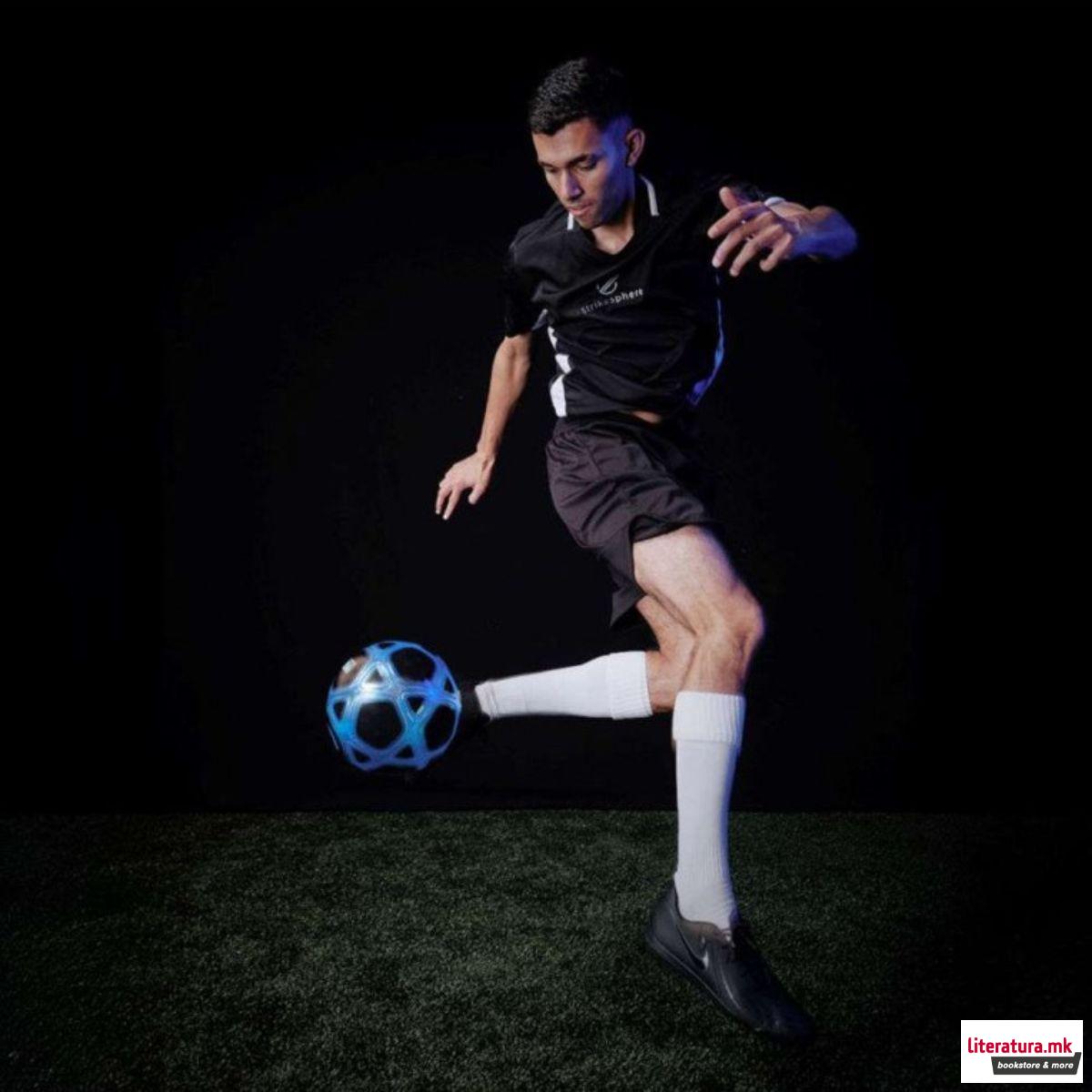 Фудбалска топка со светла и звуци, Strikesphere Counter Soccer Ball 