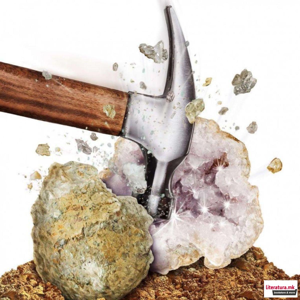 СТЕМ сет, National Geographic - Break Open 2 Geodes 