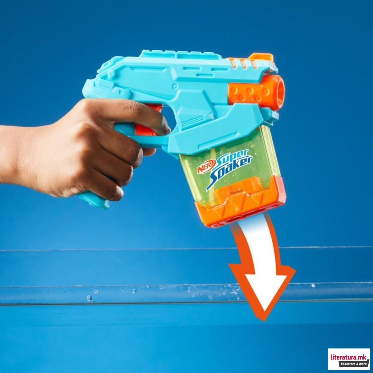 Пиштол на вода NERF Super Soaker Mini Dunk-Fill Water Blaster 