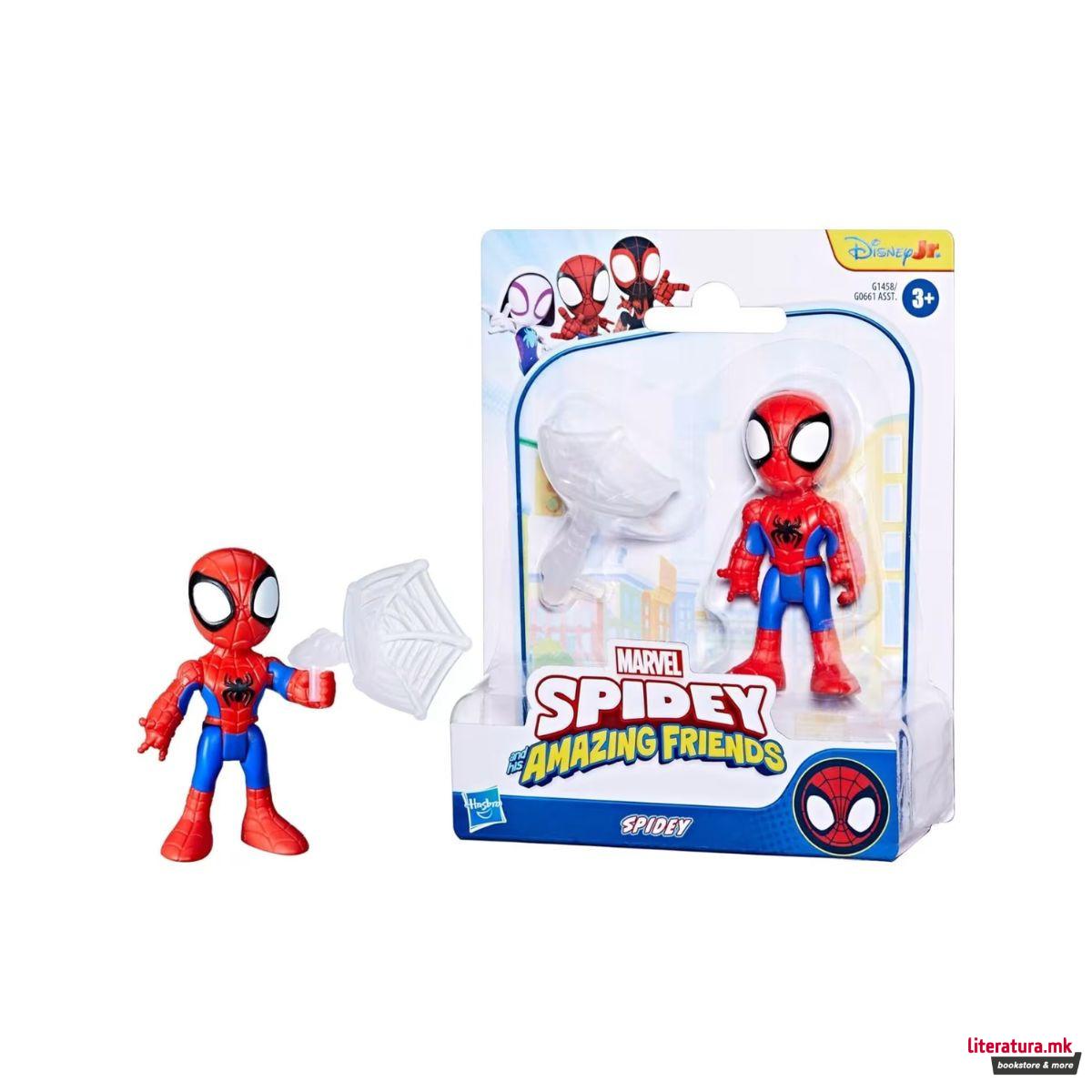 Фигура, Marvel: Spidey and his Amazing Friends - Spidey, 7cm 