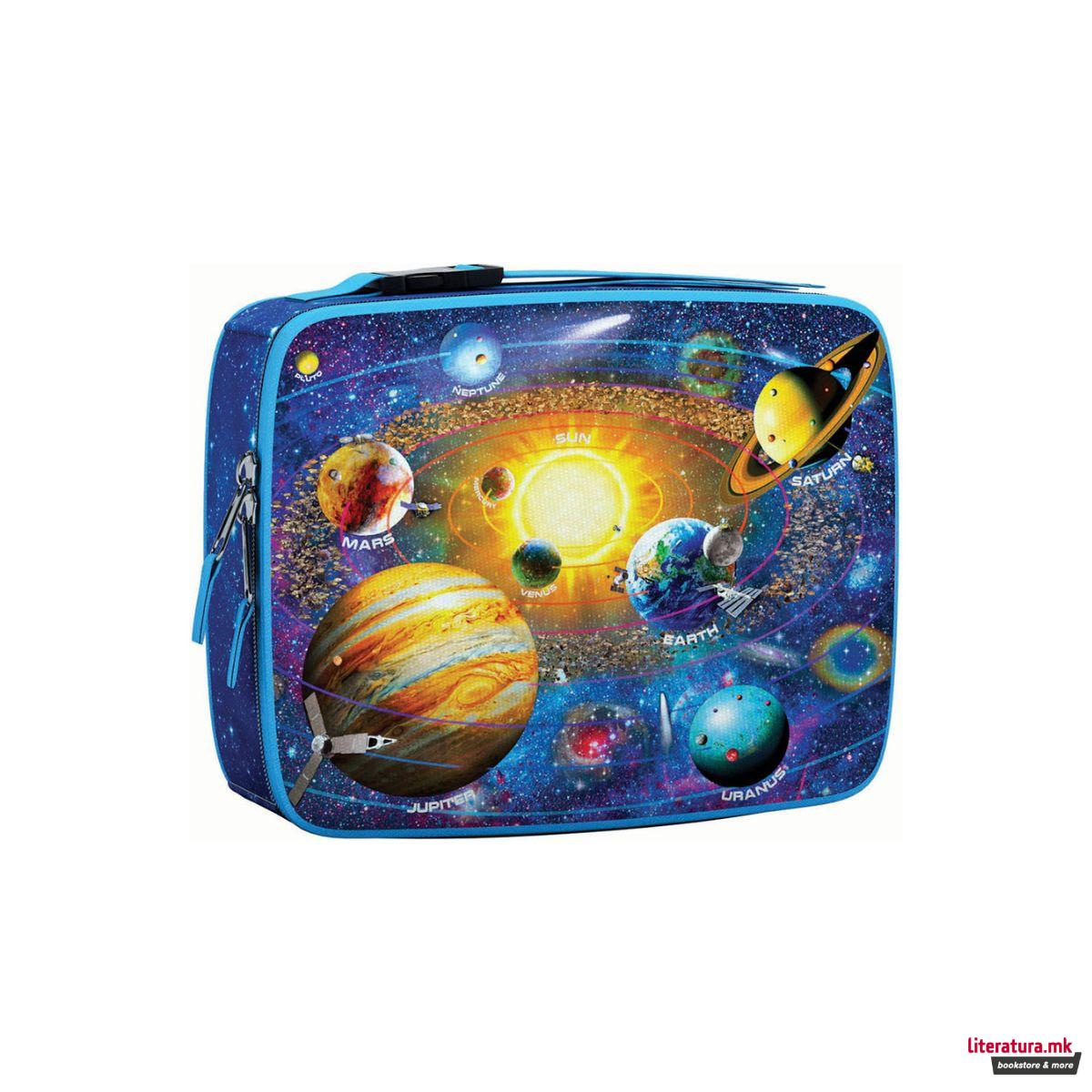 Сложувалка во торбичка за ужинка, The Solar System, 100 парчиња 