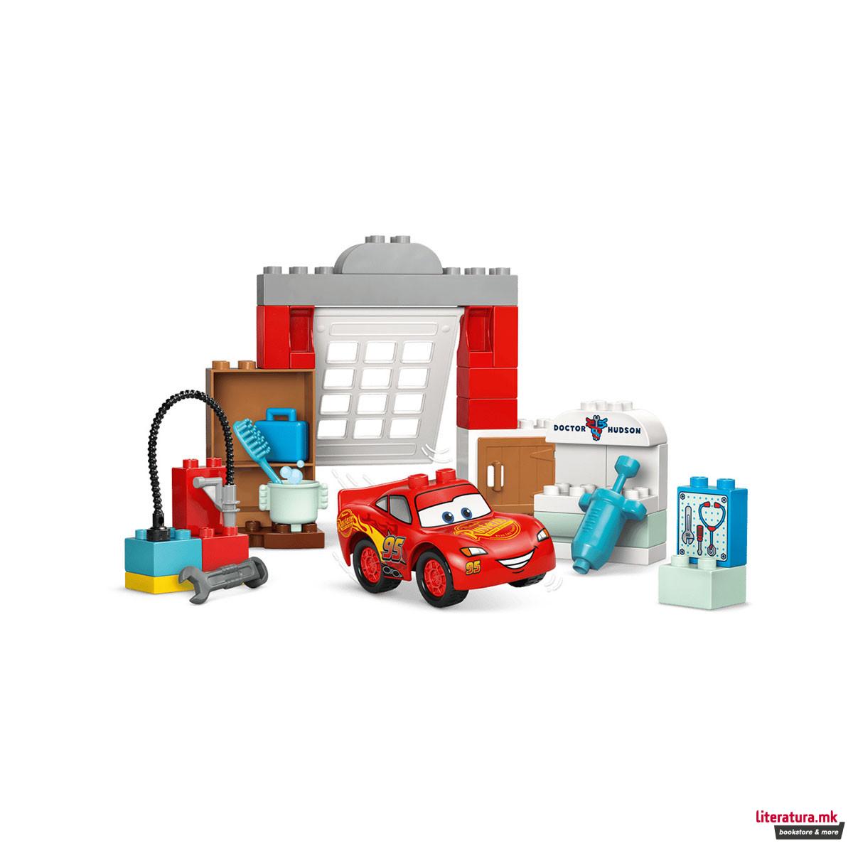 LEGO коцки, Duplo, Pixar: Cars - McQueen's Visit to Doc's Garage 
