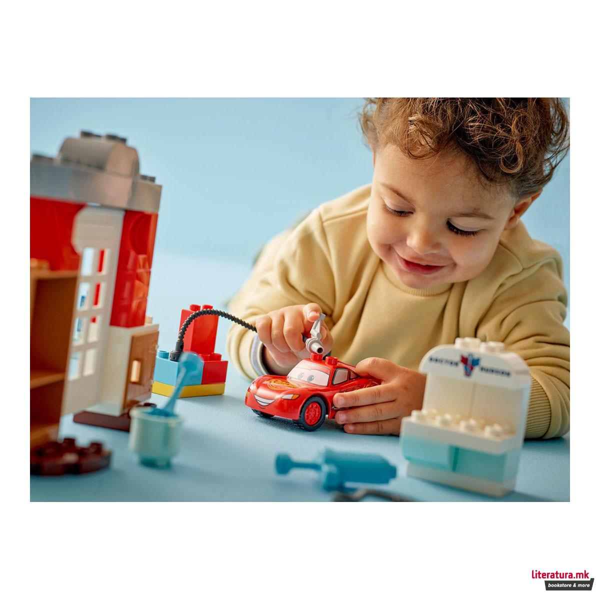 LEGO коцки, Duplo, Pixar: Cars - McQueen's Visit to Doc's Garage 